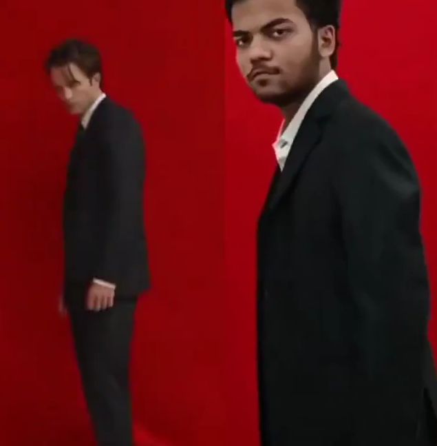 Robert Pattinson and desi guy