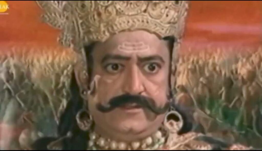 Raavan laughing