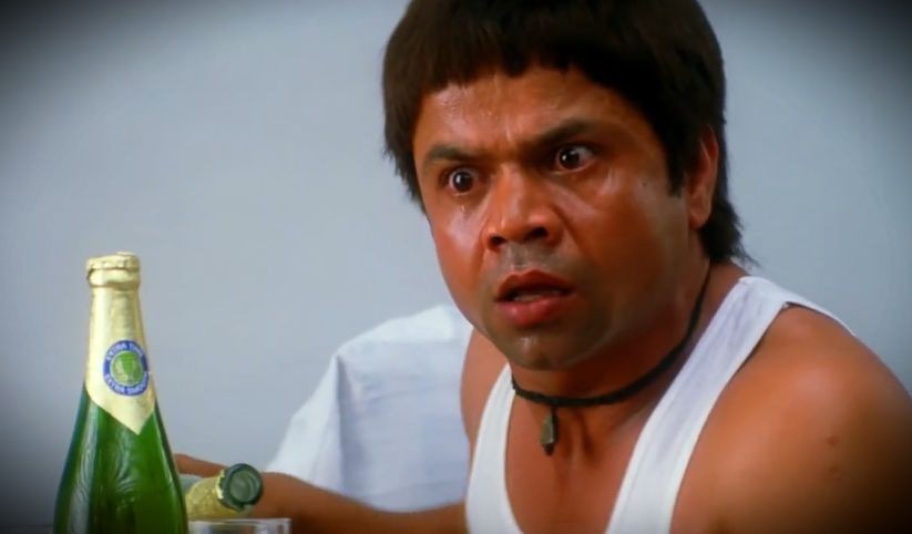 Shocked Rajpal Yadav